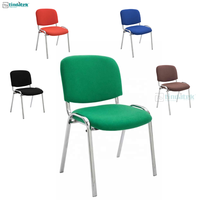 FoShan chaise d'école empilable bon marché Chrome pour salle de formation bureau d'accueil conférence événements d'attente étudiant en classe