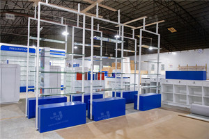 Estantería de exhibición personalizada para tienda de medicina, muebles de diseño de interiores, moderna, para <span class=keywords><strong>farmacia</strong></span>, a la <span class=keywords><strong>venta</strong></span> - Product Image 6
