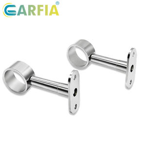 Supporto per palo appeso per <span class=keywords><strong>armadio</strong></span> moderno semplice di vendita caldo per supporto per palo per <span class=keywords><strong>armadio</strong></span> in tubo da 16*30mm supporto per tubo in lega di zinco - Product Image 4