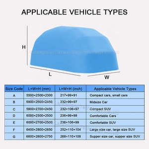 เต็นท์จอดรถแบบพับได้สำหรับคลุมยานพาหนะในสวนบ้านและทางรถวิ่ง - Product Image 5