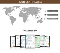 Portes intérieures modernes en bois composite sur mesure, isolation acoustique, construction durable, pour salle à manger, salle de bain, appartement, chambre