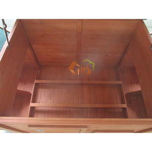 เฟอร์จีนไม้และกรวด<span class=keywords><strong>ยางมะตอย</strong></span>สำหรับป้องกันการรั่วซึมไก่สุ่มสำหรับบ้านหลังบ้านบ้านไก่พร้อมกล่องไข่ - Product Image 3