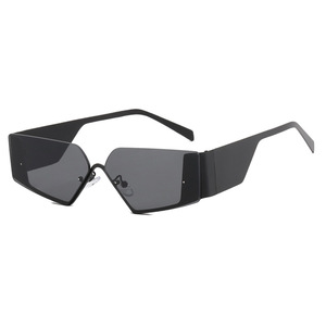 Vente en gros de lunettes de soleil unisexes de la marque FH, monture en métal tendance, style rétro Y2K, UV400, charnière en métal robuste, 7 couleurs disponibles - Product Image 6