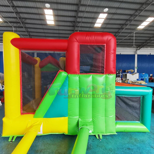 Castillo inflable comercial para niños con tobogán para fiestas al aire libre - Product Image 4