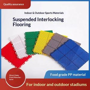 Suelo Suspendido para Interiores/Exteriores para Jardín de Infantes, Cancha de Baloncesto, Baño, Ducha, Tapete Antideslizante Encastrable Elevado 3G - Product Image 5