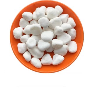 <span class=keywords><strong>Galets</strong></span> blancs de qualité supérieure, certifiés ISO9001, testés, résistants aux acides, haute densité, pour usage industriel et aménagement paysager. - Product Image 3
