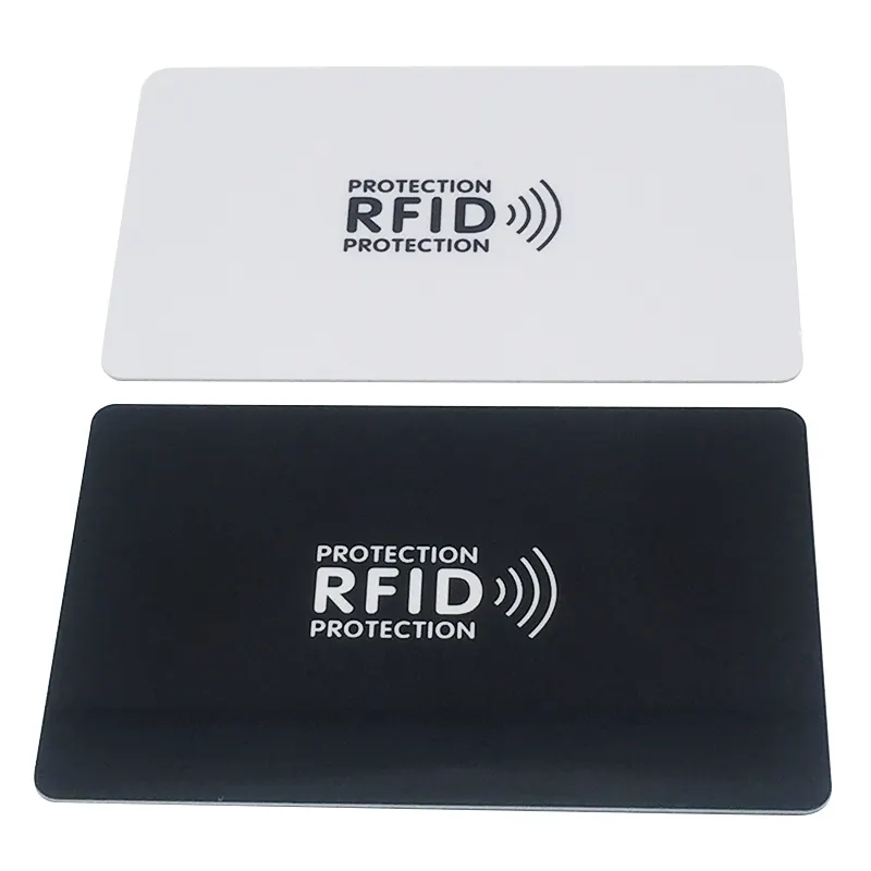 RFID Block保護クレジットカードからilleagal読書スキムミルク安全カードRFIDブロックカード