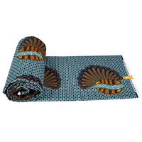 Grosir kualitas tinggi 100% poliester dua sisi kain Batik,, tas tangan, kain tenun, Bandana