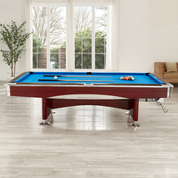 Hot Sales American Styles Günstige profession elle Maxima Brunswick 8ft 9ft Classic Holz schiefer Pool Billardtische für den Club gebrauch
