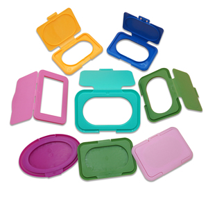 Nhà máy cung cấp ướt lau mô túi Top niêm phong nắp nhựa lật Bìa - Product Image 1