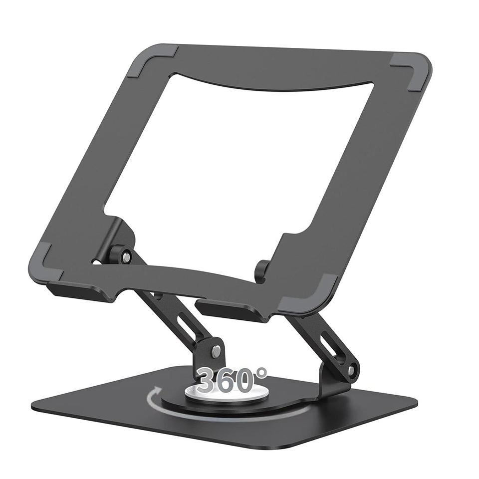 Computer Swivels Desktop Swivel Laptop Stand, Adjustable Desktop Laptop Stand with 360 ...
