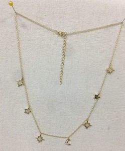 925 <strong>Sterling</strong> <strong>Silver</strong> 14k Gold Plated Choker <strong>Star</strong> <strong>Necklace</strong> <strong>Silver</strong> 925 Snow Custom-Made Wholesale Fashion Vintage Women Girl - Product Image 2