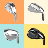 Cales de club de golf OEM Logo personnalisé hommes droitier Cale de sable de golf en acier au carbone Fraisage CNC Cale de golf Club de tête