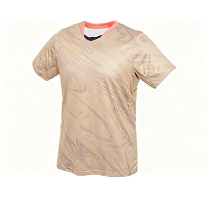 Camisetas Deportivas Loki T04 de Secado Rápido, Cuello en V, Unisex, Manga Corta, de Spandex y Poliéster para Tenis, Tenis de Mesa y Entrenamiento - Product Image 3