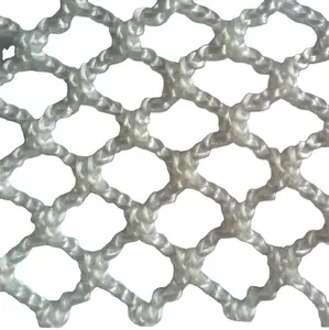 white 10 mm mesh anti climb net for playground