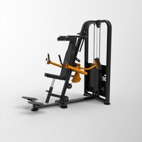 Machine d'extension des triceps ISO commerciale à position assise, avec bras ISO-latéraux indépendants pour un développement équilibré des bras