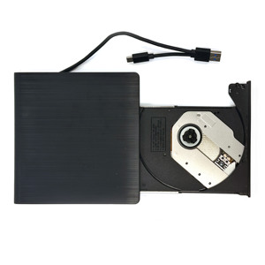 Unidad <span class=keywords><strong>de</strong></span> CD/DVD Externa USB 3.0+Tipo-C al por Mayor, Grabadora <span class=keywords><strong>de</strong></span> DVD Óptica Portátil para Computadora Portátil, PC <span class=keywords><strong>de</strong></span> Escritorio y Mac - Product Image 2