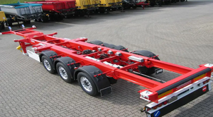 20-40FT Skeleton Semi <b>Trailer</b> 3/4 Axle Skeleton Truck <b>Trailer</b> 20-30 Tons Semi-<b>Trailer</b> in Stock for Container Shipping - Product Image 5