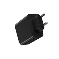 Chargeur rapide pour téléphone 1C 65W GaN PD3.0 100% matériau PC Protection OTP et OVP pour ordinateur portable pour téléphone EN 50075 et EN 62368