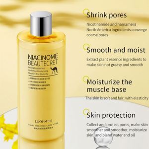 OEM LUOFMISS Marque Privée Lait de Chameau Anti-Rides Lissant Adoucissant Blanchissant Contrôle du Sébum Soin de la Peau Tonique Visage - Product Image 3