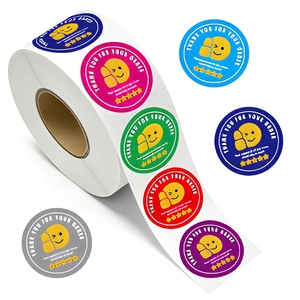 Bolsas para Galletas Hechas a Mano con Diseño Personalizado ODM, Etiquetas Autoadhesivas de Vinilo Personalizadas, Pegatinas al por Mayor - Product Image 1