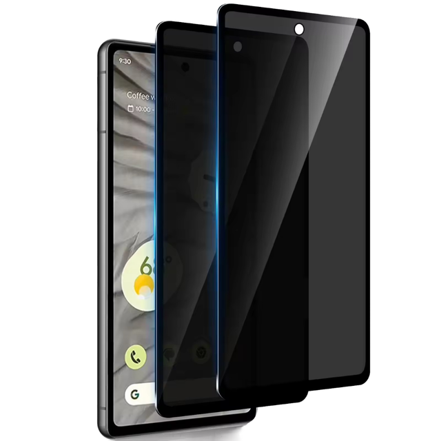 Flue Glue Anti-Peeping 9H Privacy Tempered Glass Screen Protector for Google Pixel 11 10 Pro/10Pro/9Pro/8/8A
