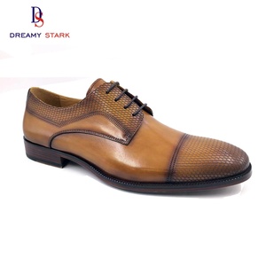 Dreamy Strark Business <b>Men</b> Oxford Formal Genuine <b>Dress</b> <b>Men</b> Wedding Shoes British Style Fashion - Product Image 1