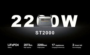 Station d'alimentation portable, générateur Lifepo4, 100W, 200W, 300W, 500W, 2000W, station d'alimentation solaire pour l'alimentation d'urgence en extérieur - Product Image 5