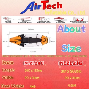 Packraft <span class=keywords><strong>gonflable</strong></span> en PVC léger, le plus vendu, prix d'usine, avec pagaie pour la dérive - Product Image 6