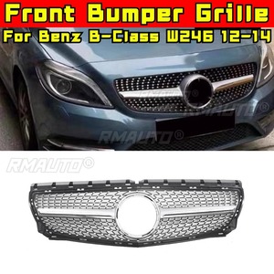 Bandes décoratives pour calandre de voiture, kit carrosserie de calandre de course, calandre avant pour Mercedes Benz Classe B W246 2012-2014 Extérieur - Product Image 2