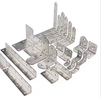 Chine Usine Personnalisable En Acier Inoxydable 304 En Forme De L Support D'armoire D'angle avec Processus D'estampage pour Quincaillerie De Meubles
