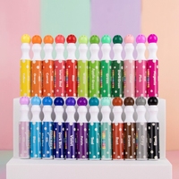 Marqueur à points de bingo non toxique à base d'eau pour enfants, encre lavable et sûre, marqueur à points de bingo pour le graffiti, marqueurs d'art pour le dessin et la peinture