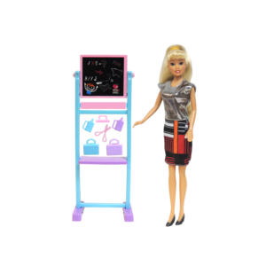 Deluxe Premium PVC Career Doll Accessory Set Window-<b>Box</b> Packed Supermarket Wholesale Supply - Product Image 1
