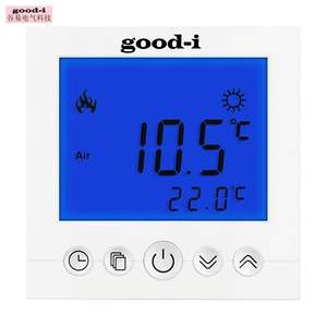 Termostato Guyi C16GH3 230V, Interruptor de Calefacción de Agua y Electricidad de Doble Control, Botón de Doble Temperatura, Control de Temperatura - Product Image 2