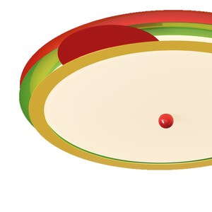 Plafonnier LED moderne et créatif pour chambre d'enfant, style minimaliste, couleurs Dopamine Memphis, éclairage de 10-15 m² - Product Image 4