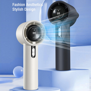 Nouveau ventilateur portable d'été 2026 à affichage numérique, recharge USB haute vitesse, mini ventilateur de poche pour extérieur - Product Image 4