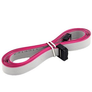 10Pin Flat <b>Ribbon</b> Cable With 2x5 IDC Connectors AWM2651 <b>Wire</b> Industrial Use PVC Insulation Copper Conductor - Product Image 5