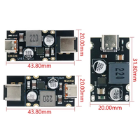 Module de charge rapide PD 65W Type-C avec PD3.1/PPS/QC3.0/SCP, carte de déclenchement DC PCB pour ordinateur portable, téléphone, batterie externe DIY