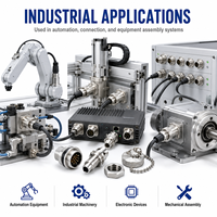 Assemblage de connecteurs industriels usinés CNC de précision sur mesure pour l'intégration d'équipements, les systèmes mécaniques et l'automatisation
