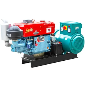 Generador de alternador síncrono de CA monofásico SHARPOWER 3.8KVA-62.5KVA 2KW-20KW con motor diésel