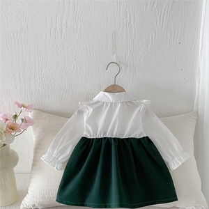 Robe de princesse élégante pour bébés et tout-petits, printemps-automne, vêtements pour enfants, filles, premier anniversaire - Product Image 4