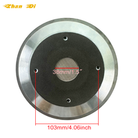 Vente directe usine : Pièces de moteur de compression haute fréquence à bobine mobile à fil plat CCAR avec diaphragme de pavillon pour enceintes de scène