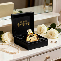 Scatola Regalo di Lusso in Cartone Personalizzata con Logo, Finitura in Lamina d'Oro e Rivestimento UV per Bottiglie di Profumo