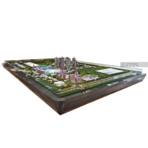 Modèle de bâtiment immobilier haut de gamme personnalisé, modèle de bâtiment résidentiel, conception et production de maquettes à l'échelle, service tout-en-un - Product Image 1