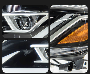 Pour Toyota Camry 2010-2011, phare à <span class=keywords><strong>LED</strong></span> triple modifié et amélioré de style Lexus avec feux de jour et clignotants séquentiels - Product Image 3