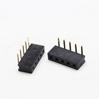 Muestra Gratuita de Conector Hembra de Ángulo Recto de 90 Grados, Personalizado, de 2.00mm de Altura, 4.3mm de Paso, 02~40P, de Una Sola Fila