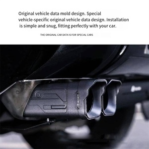 Veidt pour Land Rover New Defender, embout d'échappement carré à quatre sorties, pièces de modification Ark, tuyau d'échappement carré en acier inoxydable - Product Image 4