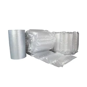 Cushion Film 50% Recycled Inflatable Air Pillow Bag Column Bubble Cushion Packaging Film For Goods Provide Nice Protective