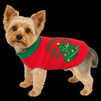 Manteau de Noël pour animaux de compagnie, pull en polyester pour chien et chat, veste de fête, vêtements d'hiver pour chiots et chatons