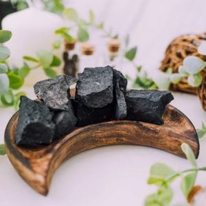 Piedra de Shungita Natural al por Mayor, Cristal Curativo Auténtico para Reiki, Decoración del Hogar - Product Image 1